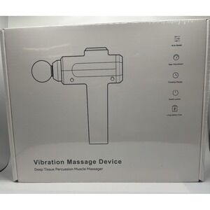 Massage Gun Deep Tissue Percussion Muscle Massager for Athletes Brand New Sealed